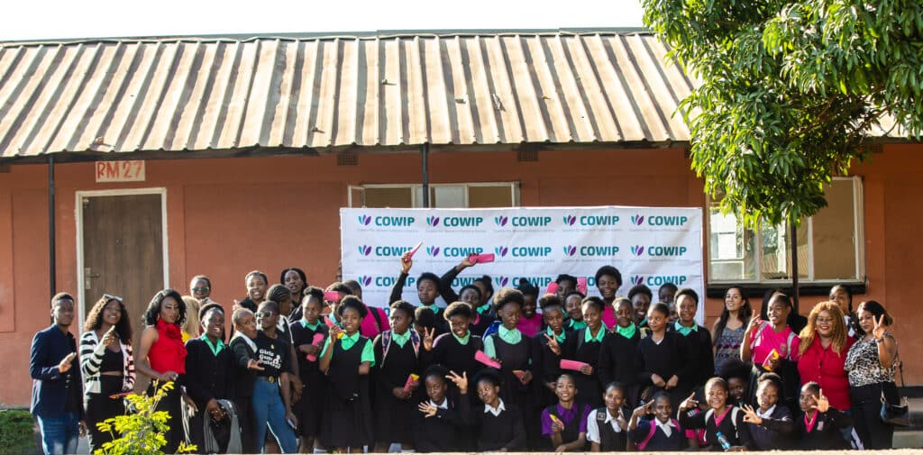 group picture of the participants in a cowip workshop
